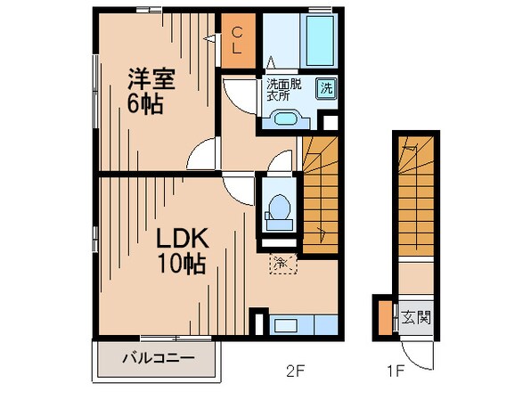 アルファⅢの物件間取画像